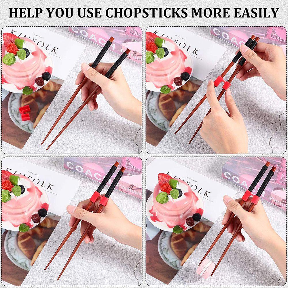 Set 5 Đôi Đũa Tập Ăn Phong Cách Trung Hoa Dành Cho Bé