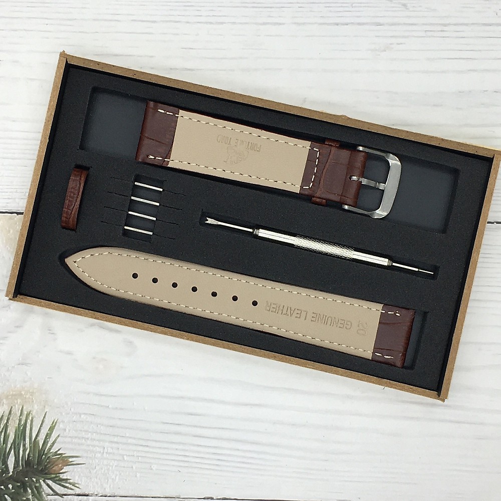 Dây Da Đồng hồ Size Nam Da Bò thật [Tặng Hộp Gỗ] - Hàng Việt Nam Xuất Khẩu - Hàng Chính Hãng - VinBuy | BigBuy360 - bigbuy360.vn