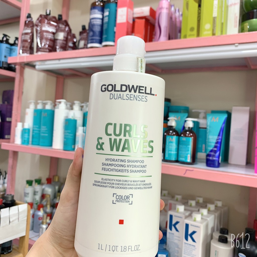 Dầu gội hoặc xả Goldwell Dualsenses Curly Twist chăm sóc và dưỡng ẩm cho tóc xoăn 1000ml (hàng chính hãng)