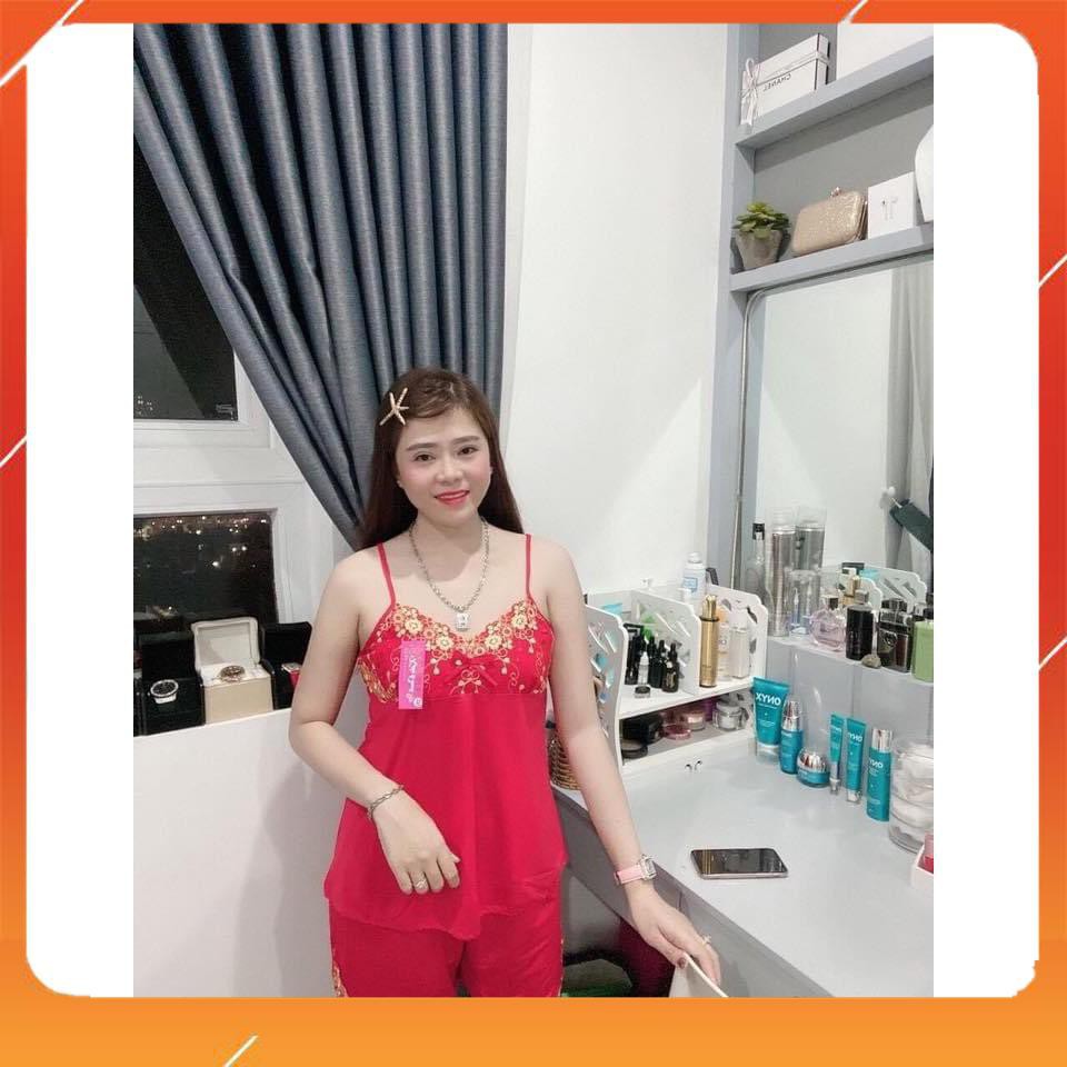 Bộ đùi ngủ vải thun lạnh mặc mát,bộ 2 dây cực hot | BigBuy360 - bigbuy360.vn