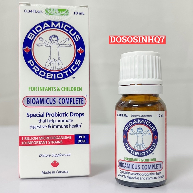 Men vi sinh 10 chủng BioAmicus Complete 10ml