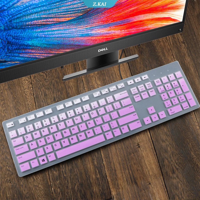 Miếng Dán Bảo Vệ Bàn Phím Máy Tính Trong Suốt Cho Dell Kb216 Kb212 636 A10 3477 3275 3277 5477
