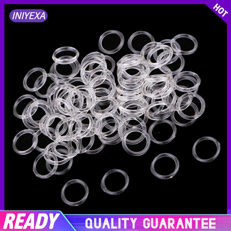 200x 8 And O Shape Bikini Clasp Lingerie Bra Rings Buckles Slider Bra Clasps, Plastic