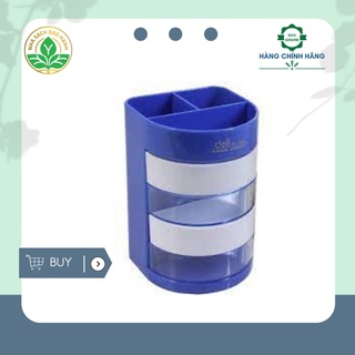 KHAY CẮM BÚT NHỰA ĐỂ BÀN DELI | Nhà Sách Đạo Hạnh