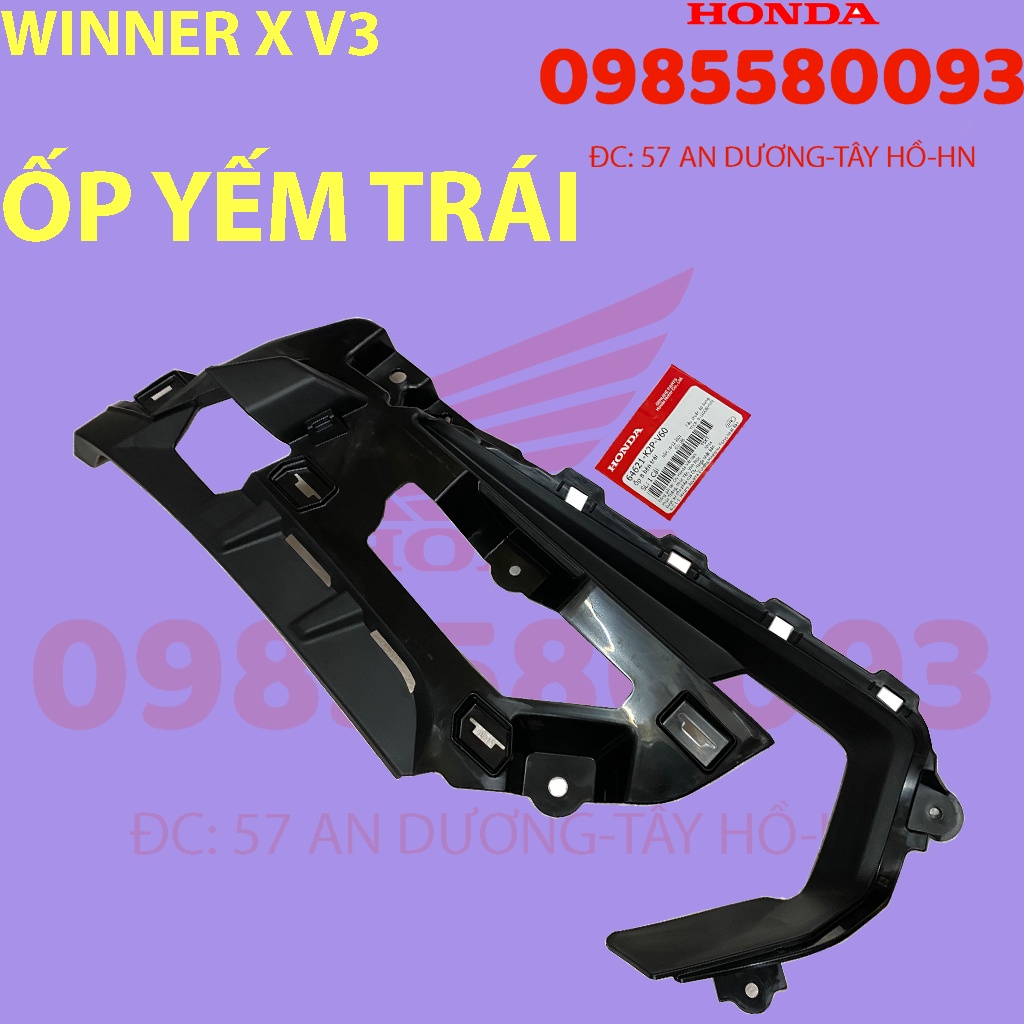 DÀN ÁO WINNER V3 2022 MÀU ĐEN NHÁM, CHÍNH HÃNG HONDA