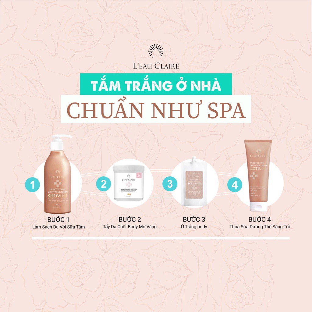 Sữa tắm 😍CHÍNH HÃNG 😍 trắng da hương ngọt ngào Sweet Floral Whitening Body Shower nước hóa quyến rũ | BigBuy360 - bigbuy360.vn