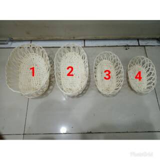 Giỏ Đan Mây Hình Oval Đựng Đồ Tiện Dụng No. 1