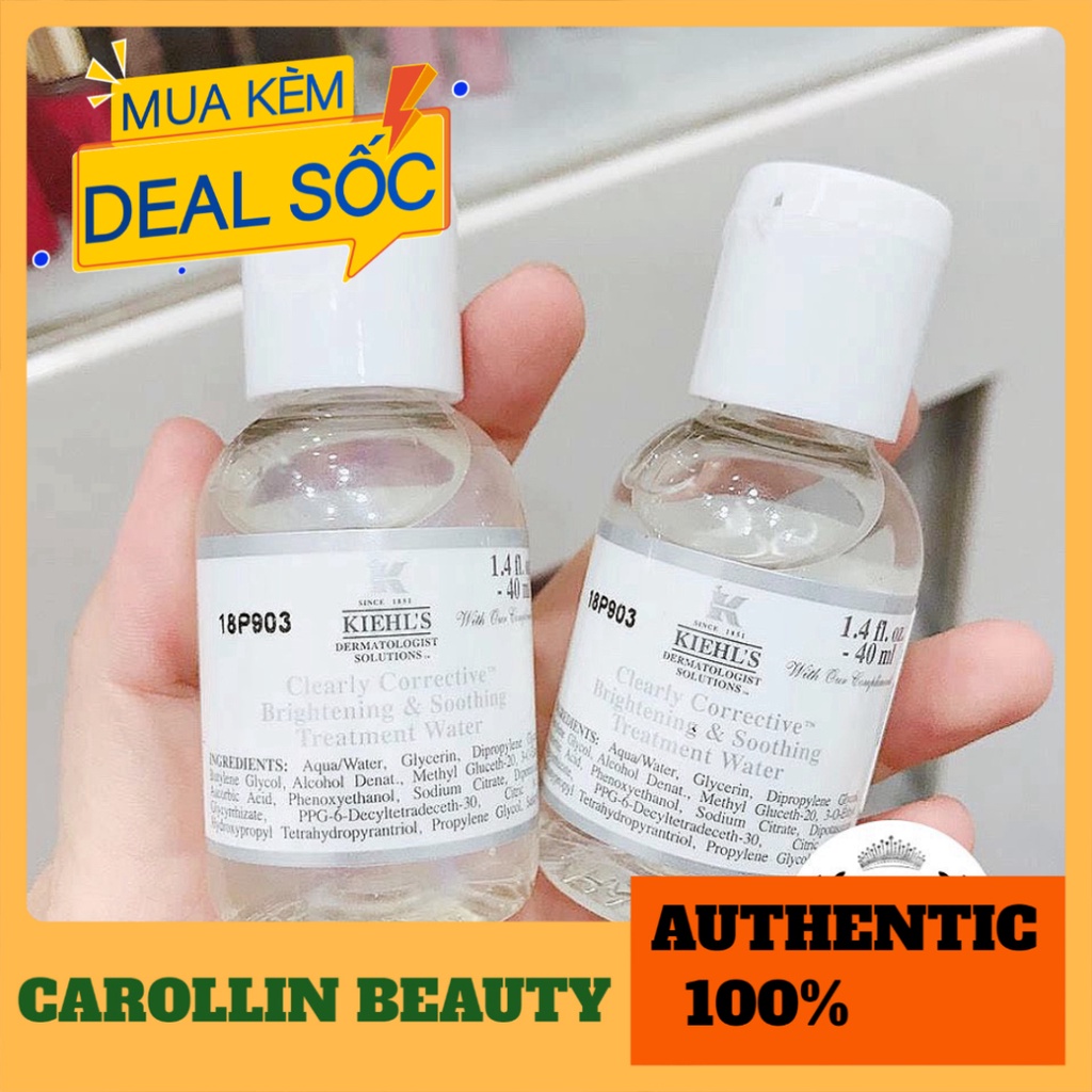 Nước thần trắng da 💖 FREESHIP 💋  Nước thần Clearly Kiehl's 30ml chính hãng [ Minisize ] CAROLLIN BEAUTY | BigBuy360 - bigbuy360.vn