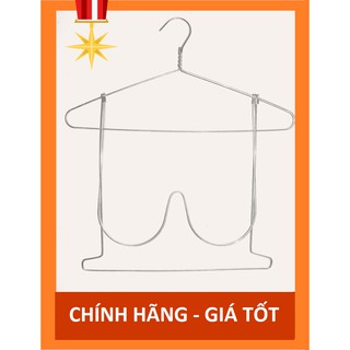 ✅ móc nhôm cạnh ngực cao cấp long quân - treo đồ bộ người lớn có ngực - 1 gói 10 móc