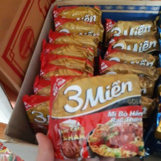 Combo 5 mì 3 miền vị bò rau thơm