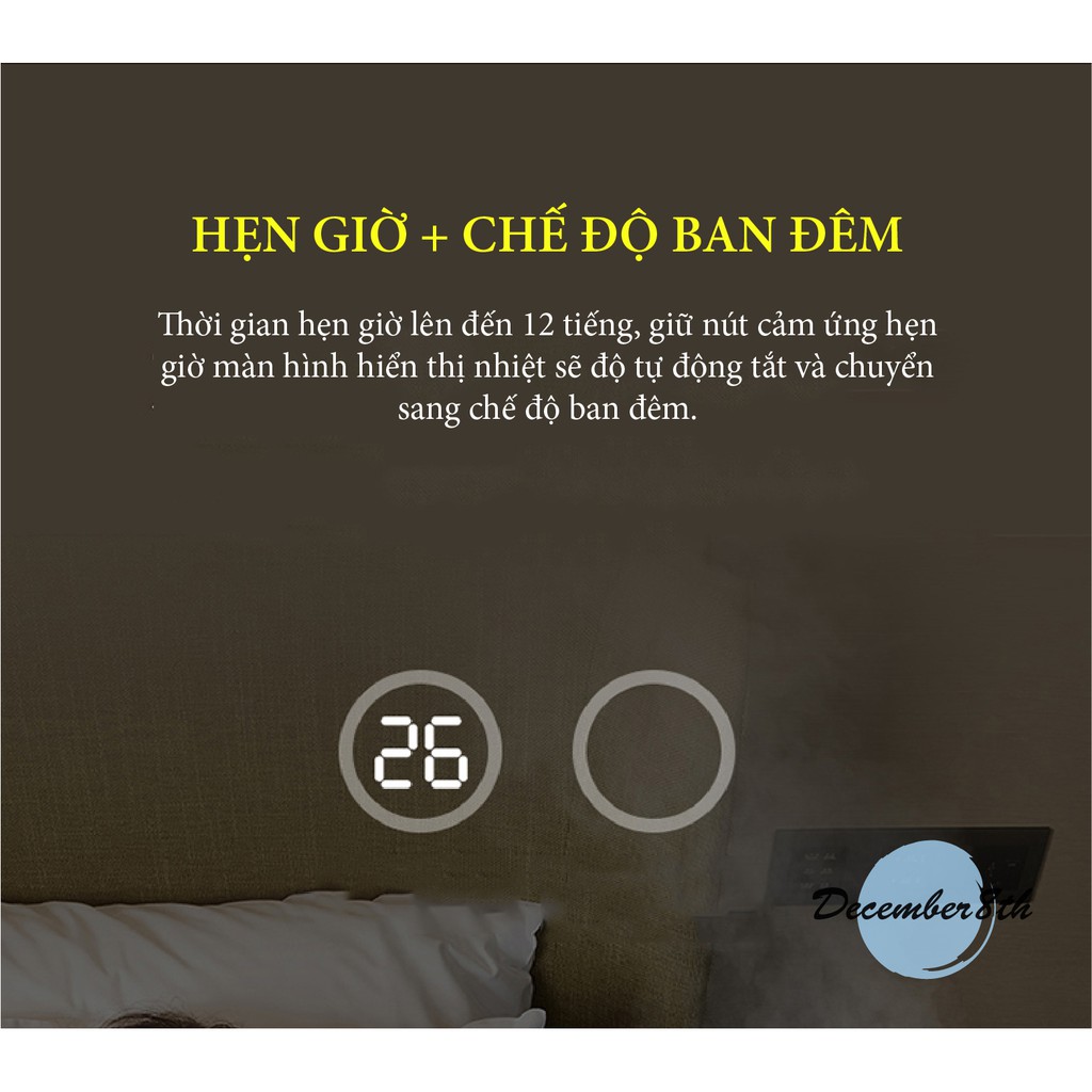 Máy Phun Sương Tạo Độ Ẩm Deerma DEM F600 Chính Hãng