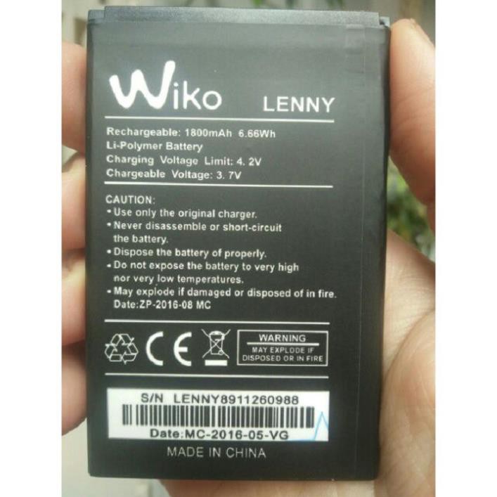 PIN WIKO JERRY / JERRY 2 ZIN HÃNG , cam kết uy tín chất lượng