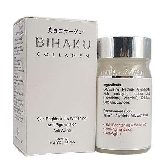 (Date 2023) Viên uống Bihaku Collagen nhập khẩu Nhật Bản | Thế Giới Skin Care
