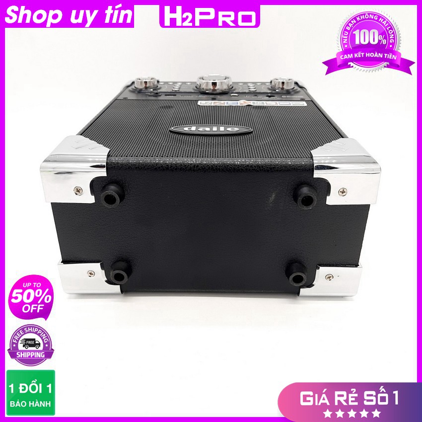 [RẺ VÔ ĐỊCH] Loa Xách Tay Karaoke Bluetooth Daile S8 250W H2Pro hát hay, loa hát karaoke giá tốt tặng 1 micro không dây 