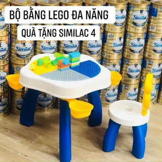Bộ bàn ghế láp ghép đa năng cho bé