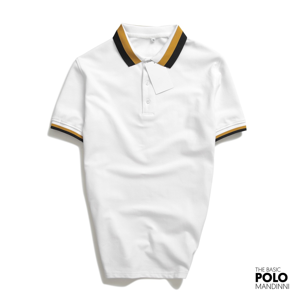 Polo S7001 trắng By Mandinni