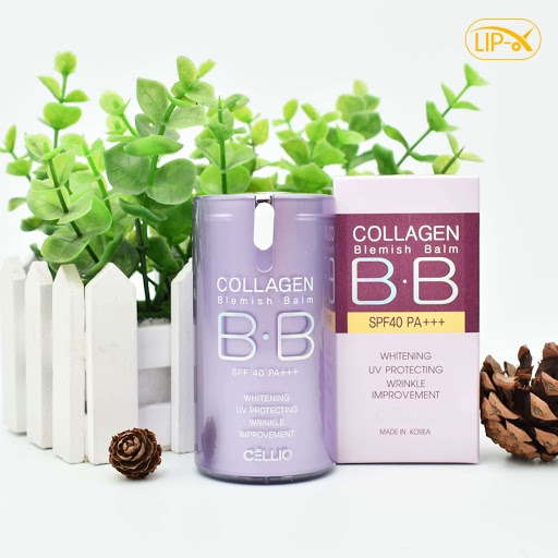 Kem nền BB Cream Collagen Cellio