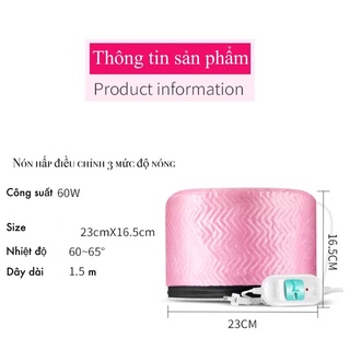 mũ hấp dầu nón hấp tóc