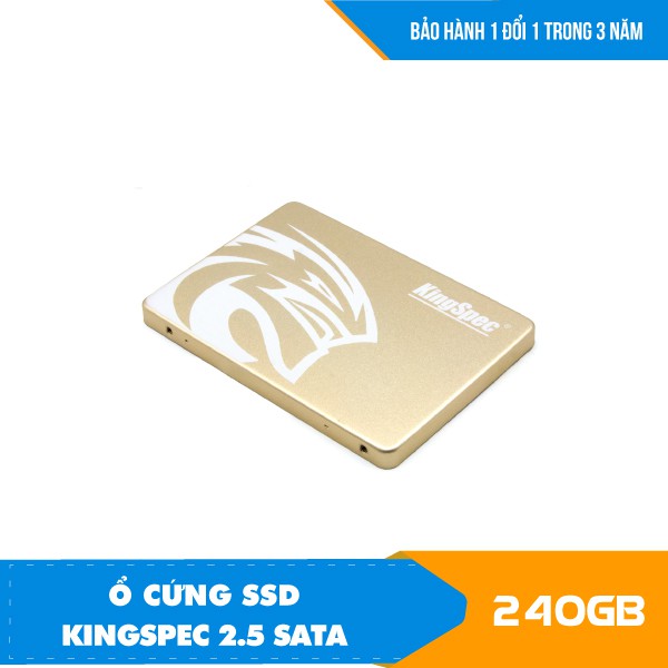[Hàng Chính Hãng] Ổ cứng SSD Kingspec 240GB 2.5'' tăng tốc Laptop cực nhanh | BigBuy360 - bigbuy360.vn
