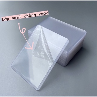 (combo 25c) Top loader A7, B8 tấm nhựa đựng card