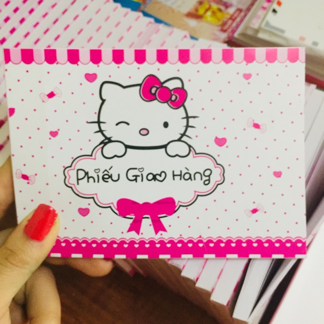 ( Cobom 5c ) Phiếu ship hàng kitty