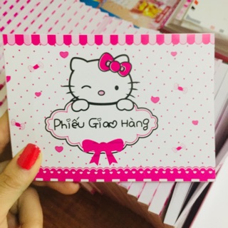 ( Cobom 5c ) Phiếu ship hàng kitty
