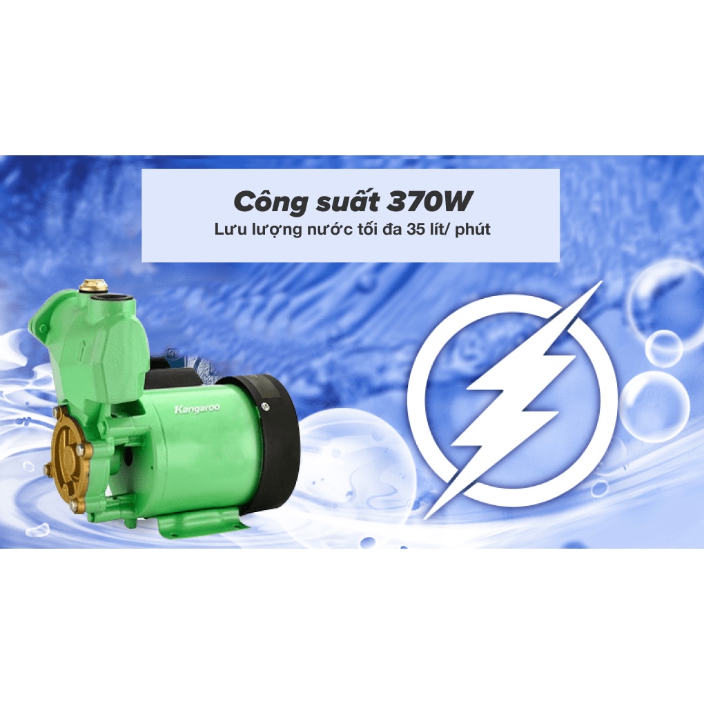 Máy bơm nước chân không Kangaroo KGWP370B 370W   So sánh