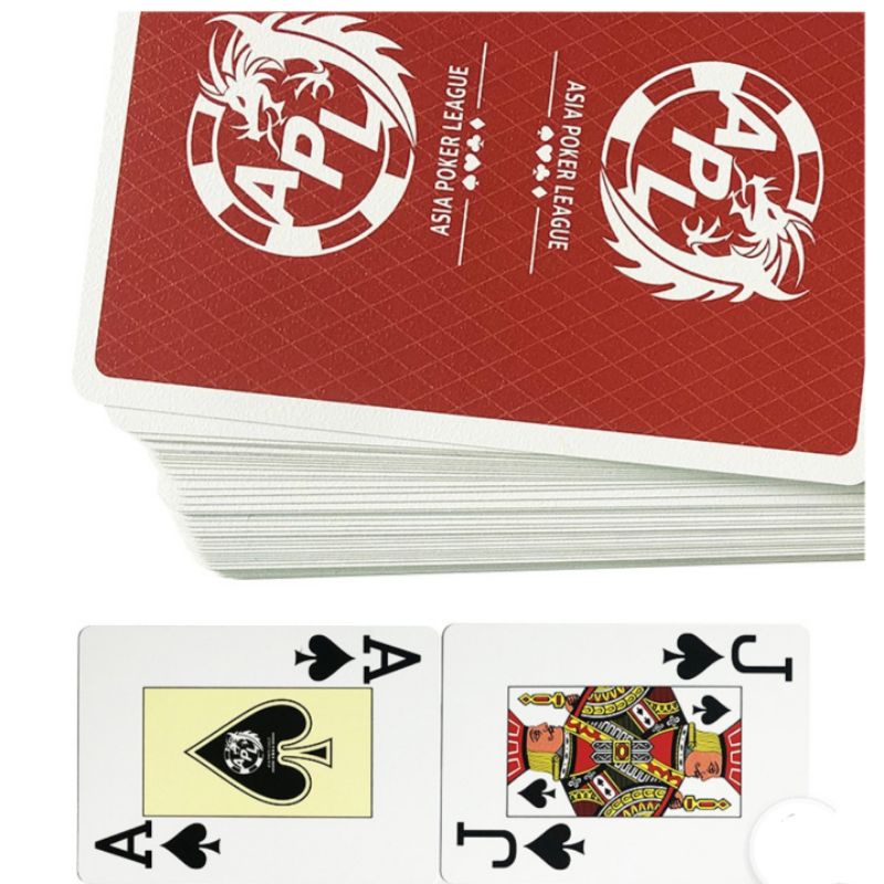 Bài nhựa PVC cao cấp giải đấu Poker APL