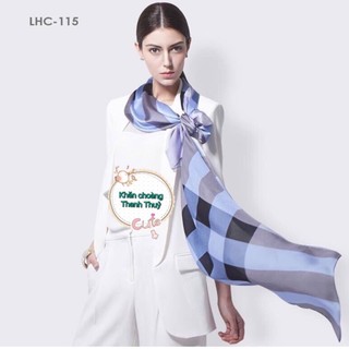 Lụa - Khăn lụa hoa văn cao cấp