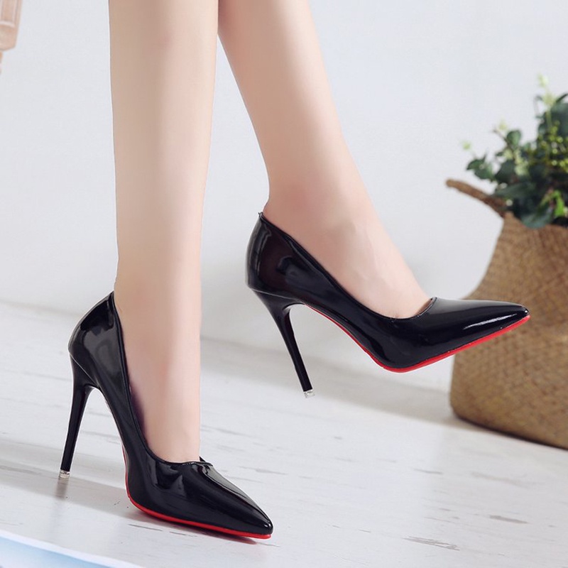 Giày cao gót IELGY 10cm mũi nhọn thời trang công sở thanh lịch