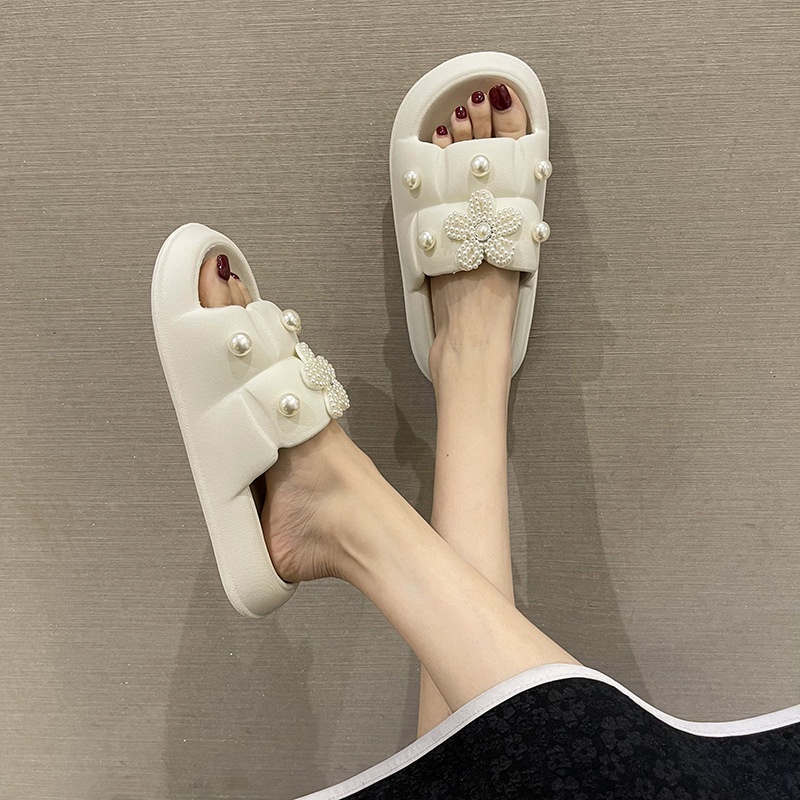 Dép EVA Mánh Mỳ đính đá, Dép nữ Chao đi trong nhà đội đế êm cao câp hàng đặc biệt