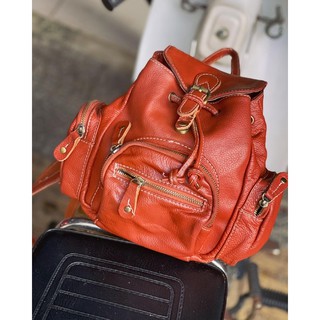 Balo túi xách bằng da thật size 25x25