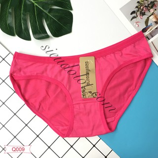 Quần lót cotton lụa trơn 4 chiều