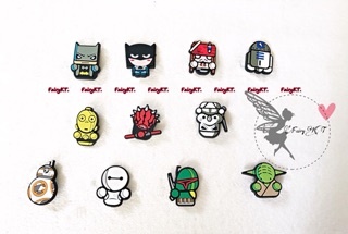 Miếng jibbitz Marvel, Hero (ship từ 5 jib trở lên)