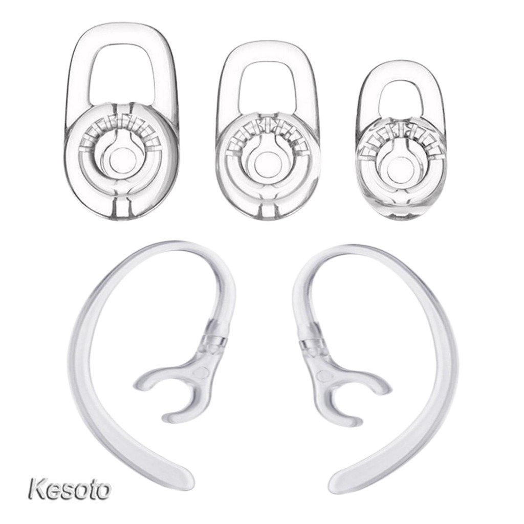 Set 10 Móc Gel Thay Thế Cho Tai Nghe Plantronics M100i M155 M165 M70 M90