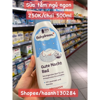 Hàng đức đủ bill sữa tắm babydream, sữa tắm ngủ ngon babydream đức. - ảnh sản phẩm 1