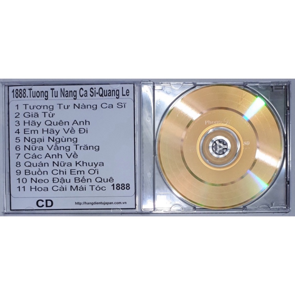 Bộ 5 dĩa ca sĩ quang lê chất lượng cao combo 3