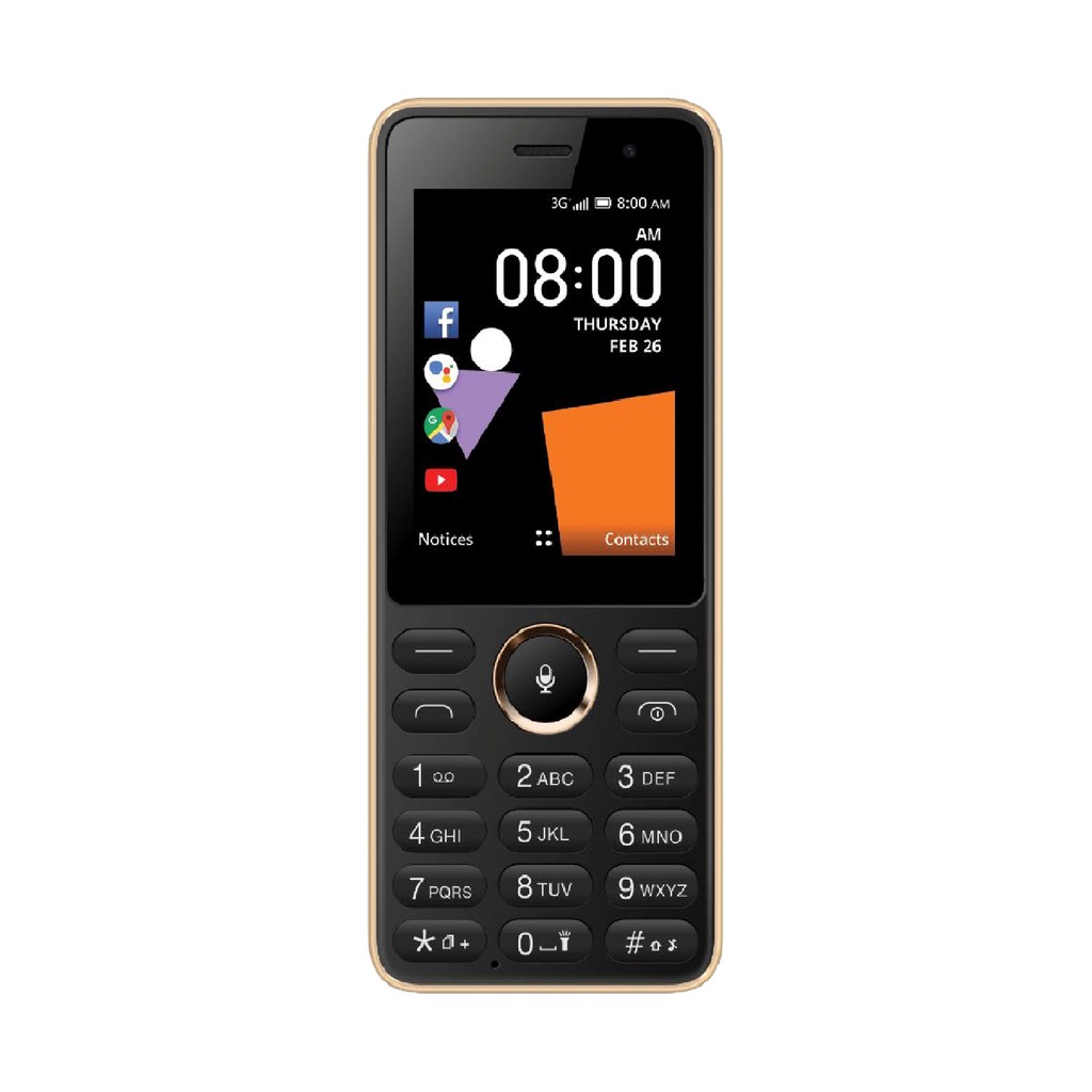 Điện thoại Orange Sanza 3G, wifi, 2 sim - Hàng chính hãng