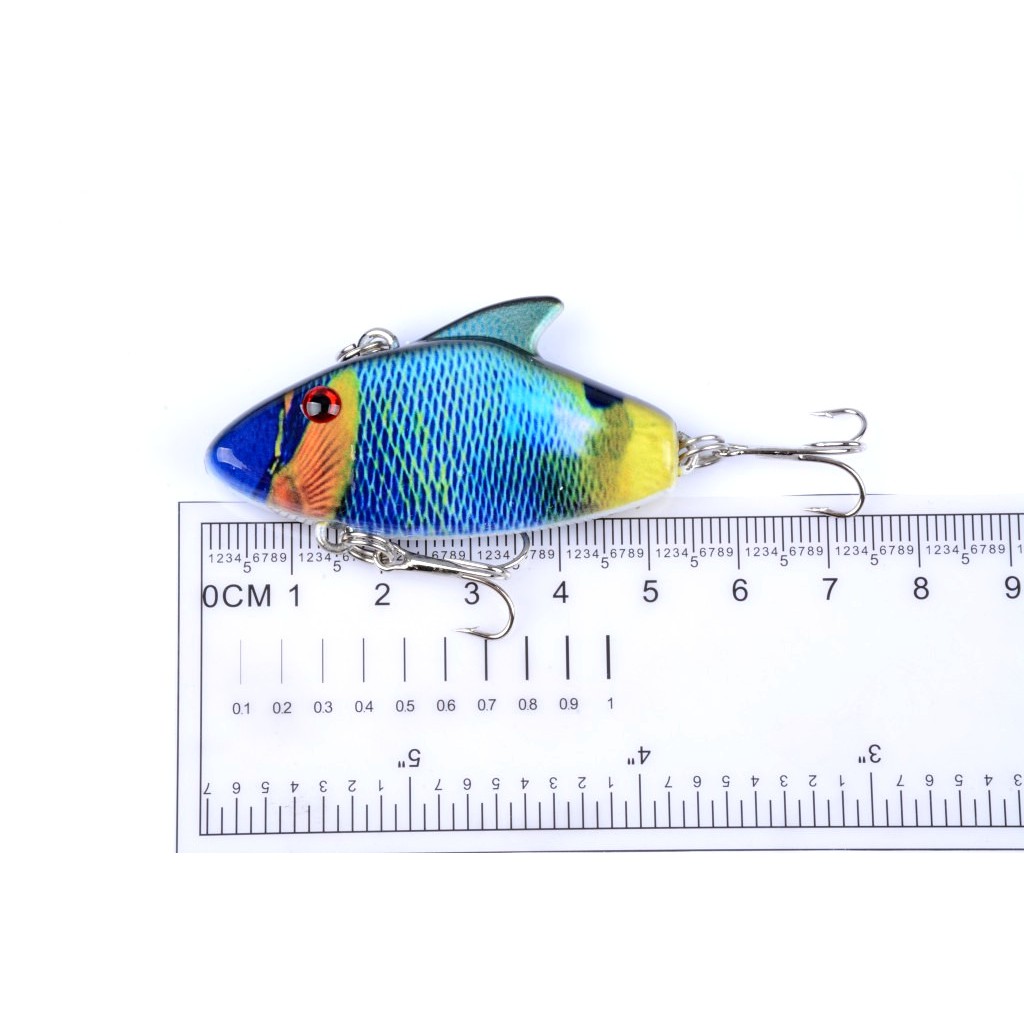 Set 4 mồi câu cá nhân tạo chuyên dụng dài 5.5cm