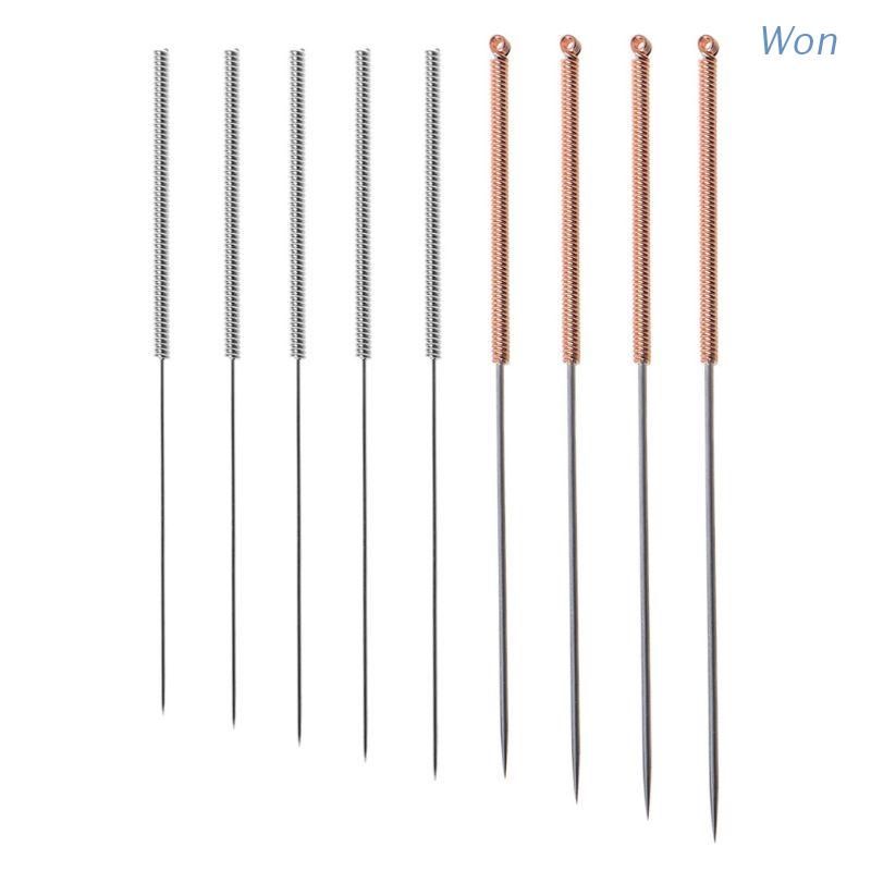 Set 9 Đầu Kim Loại Thép Không Gỉ 0.2mm 0.25mm 0.3mm 0.35mm 0.4mm 0.5mm 0.6mm