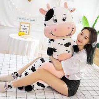 Gấu bông gối ôm bò sữa cao cấp