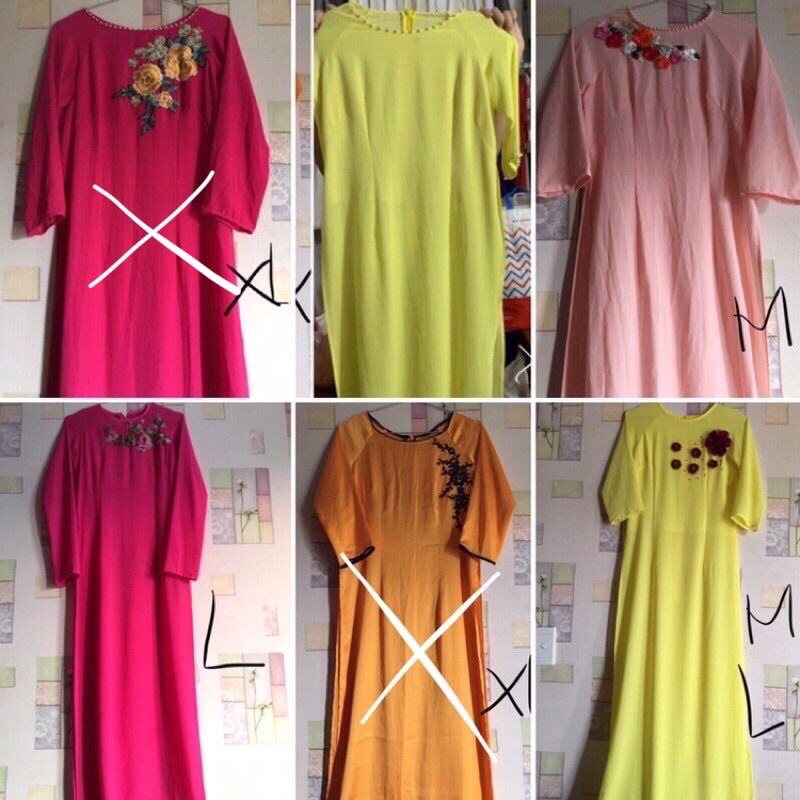 Thanh lý áo dài L xL