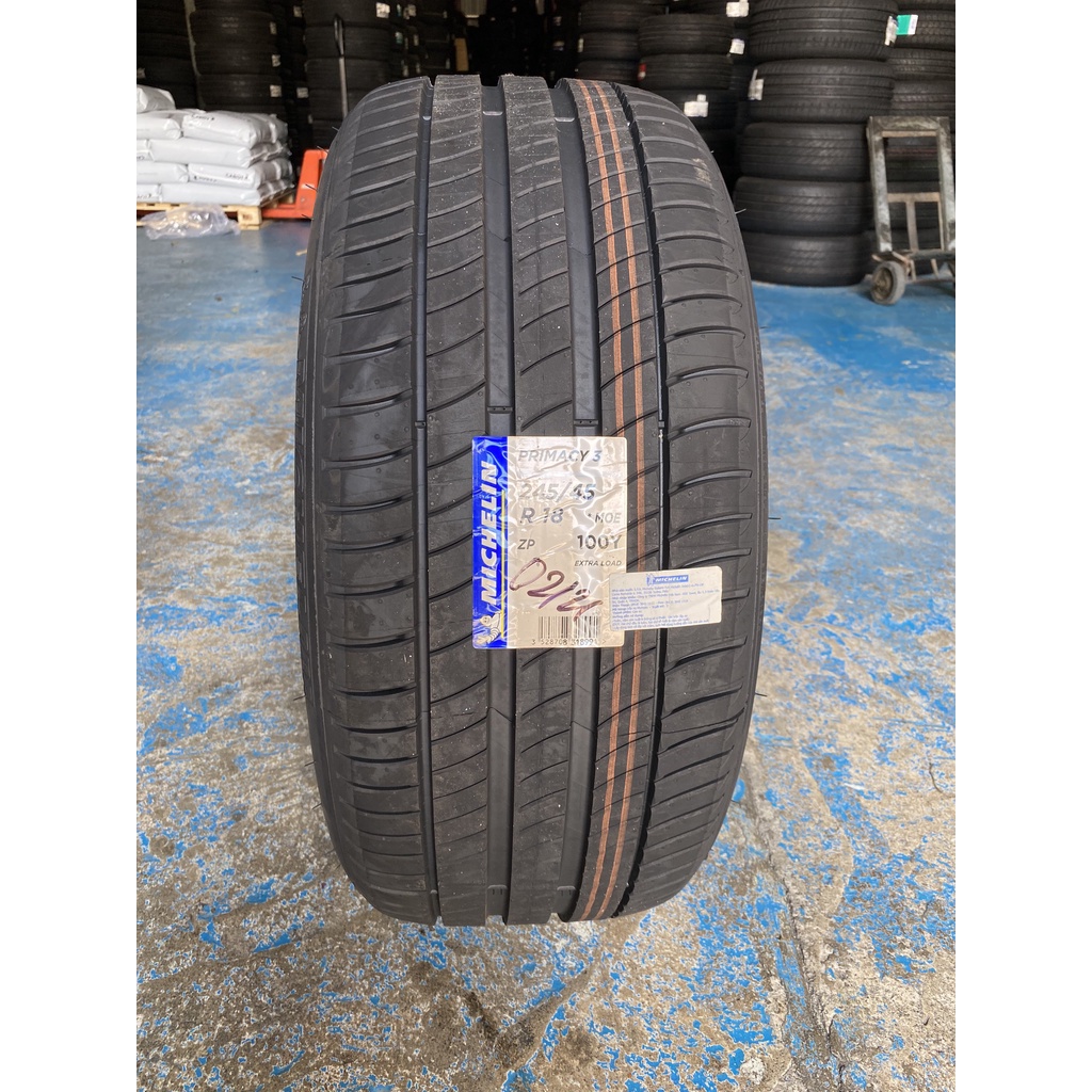 Lốp Michelin 245/45R18 Primacy 3 ZP ( Runflat ) Italy ( Mercedes-Benz OE: E250 )