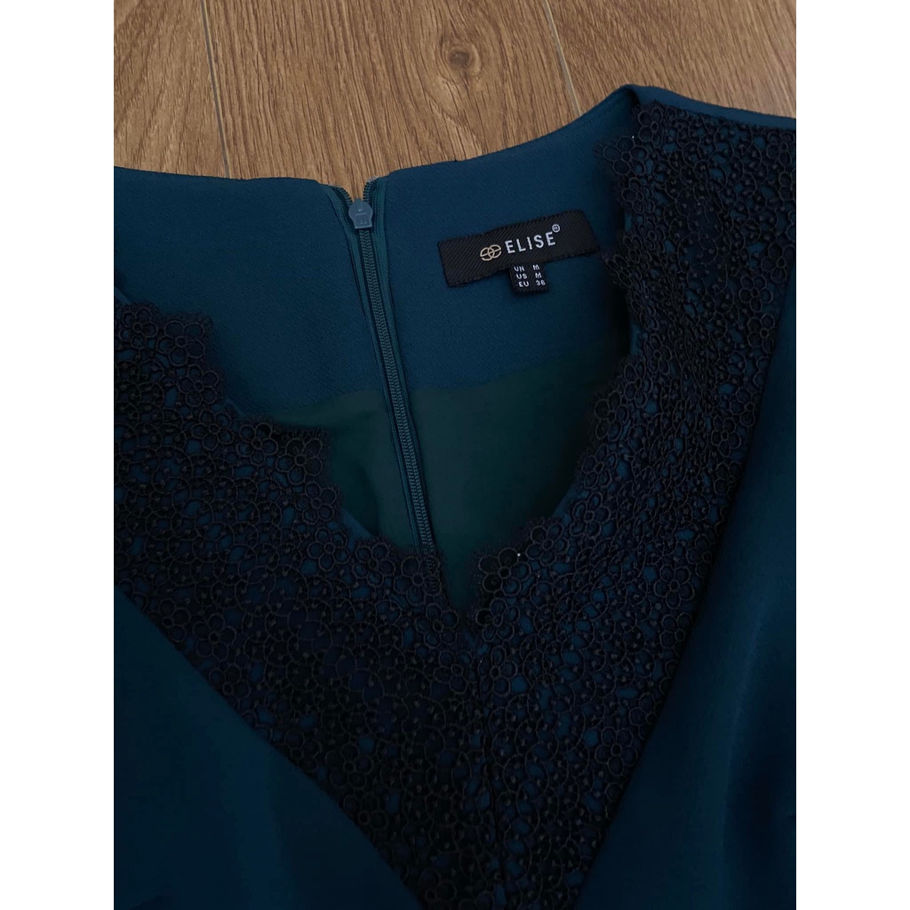 Váy elise size M, của mình màu xanh nhé, mới 98%