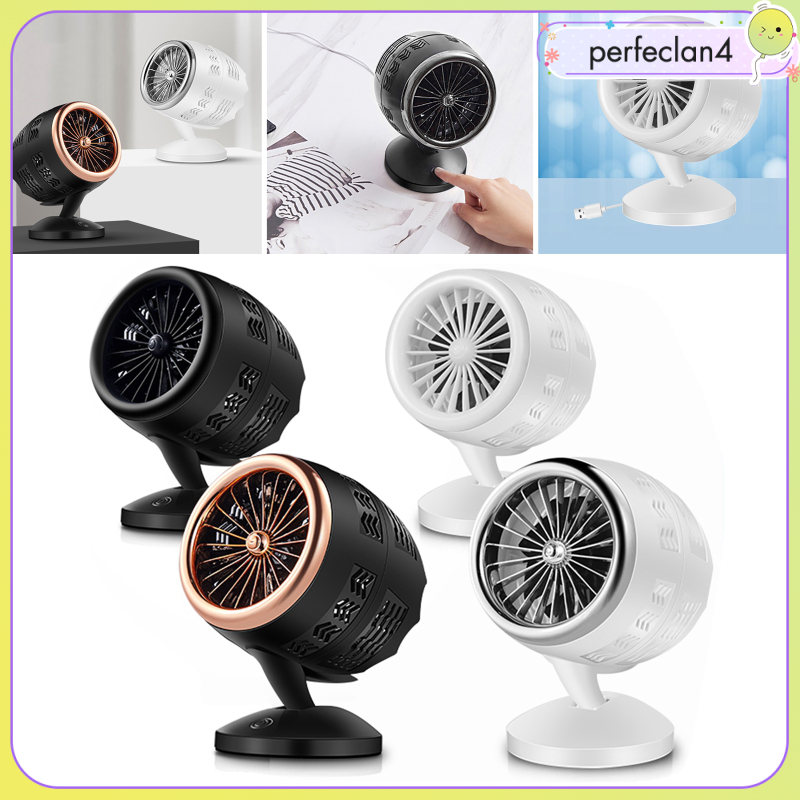 🍁perfeclaneDesk Fan Small Quiet Table Fan USB Powered Mini High Velocity Personal Fan, Lower Noise, Enhanced Airflow,Perfect for Home Office Table Desktop