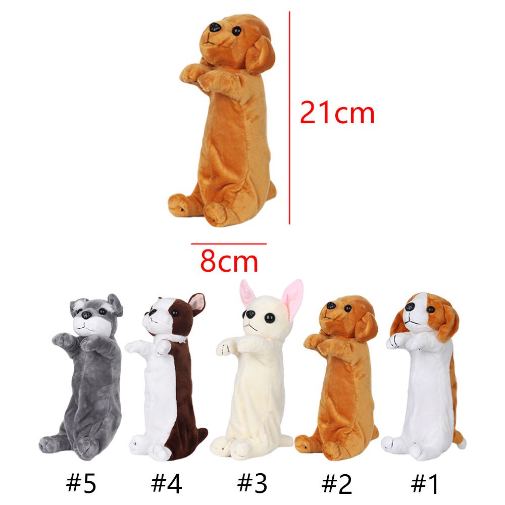 Túi đựng bút hình búp bê hoạt hình bằng lông nhung dễ thương