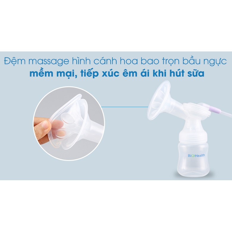 Máy hút sữa điện 1 bình Biohealth THÔNG MINH TIỆN LỢI - thương hiệu ÚC [CHÍNH HÃNG]