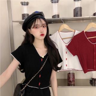 Áo kiểu ngắn dáng ôm dành cho nữ