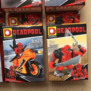 Lego xếp hình DeadPool (bộ 8 mẫu)