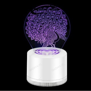 Đèn bắt muỗi kiêm đèn ngủ có hình ảnh 3D sáng tạo độc đáo